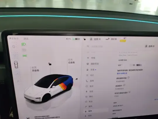 Tesla Model Y 2025 (4400 км)